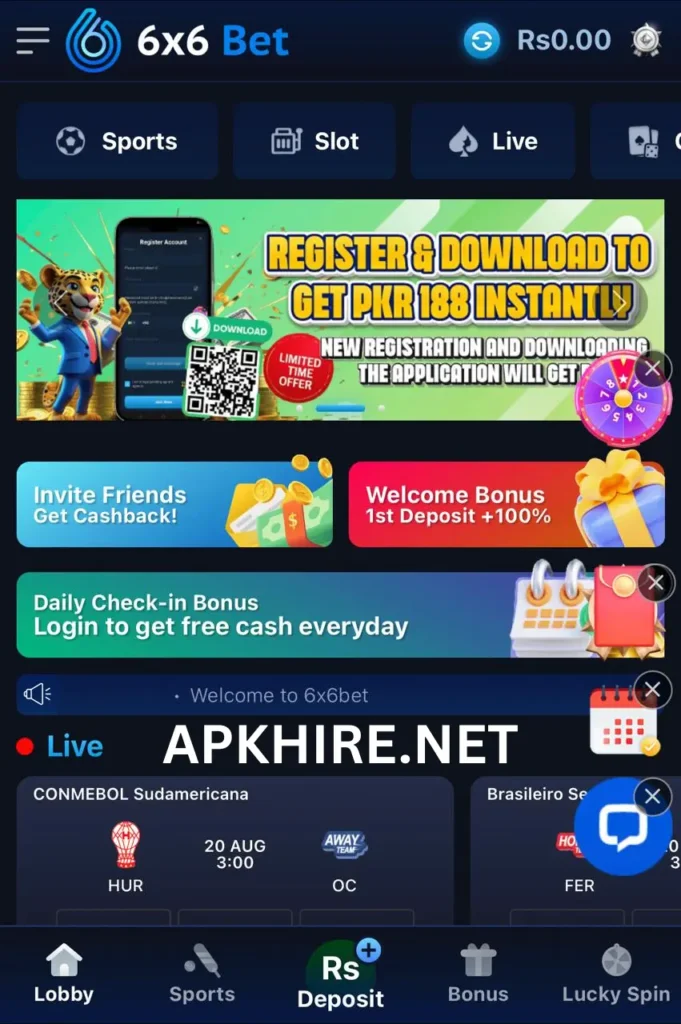 6x6Bet App