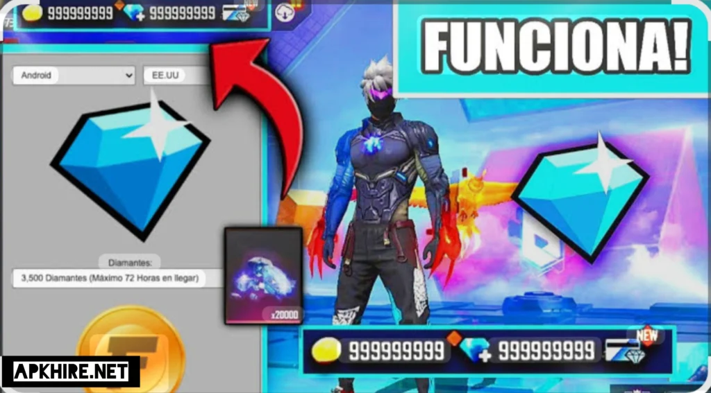 Forkitruco free fire panel