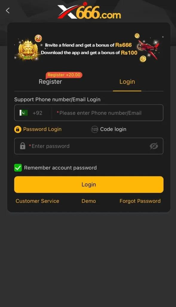 x666 Login