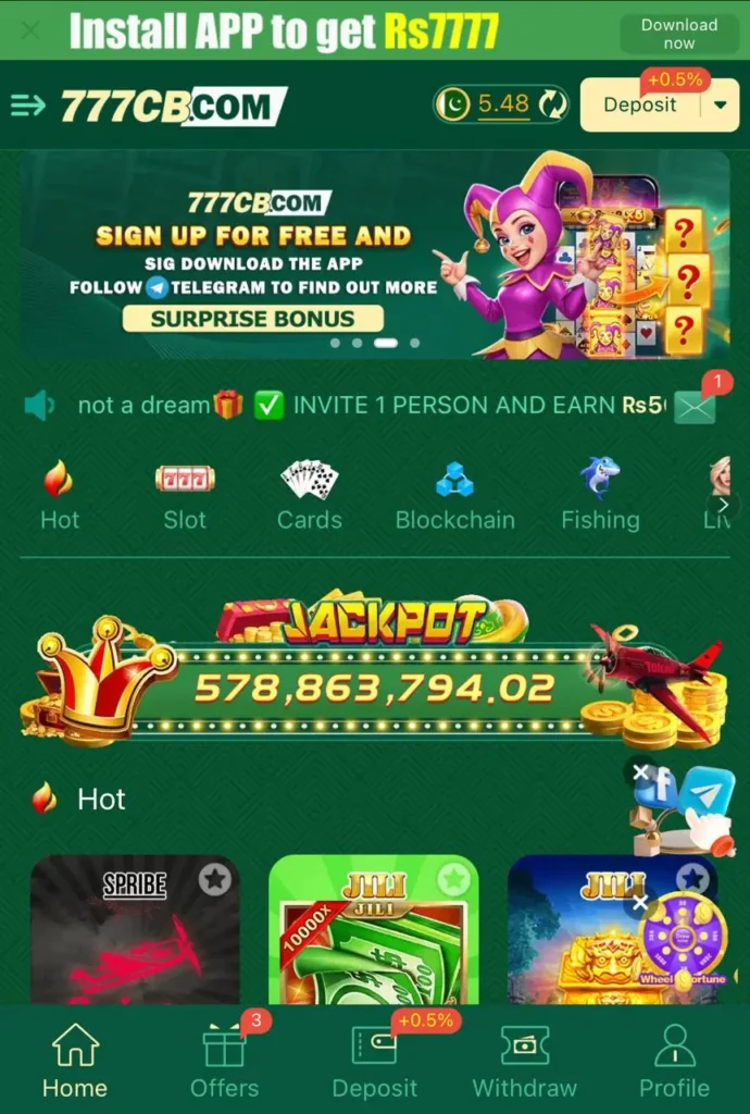 777CB game